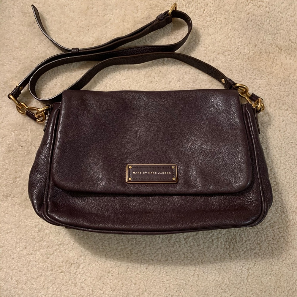 Marc By Marc Jacobs Dark Brown Leather Handbag